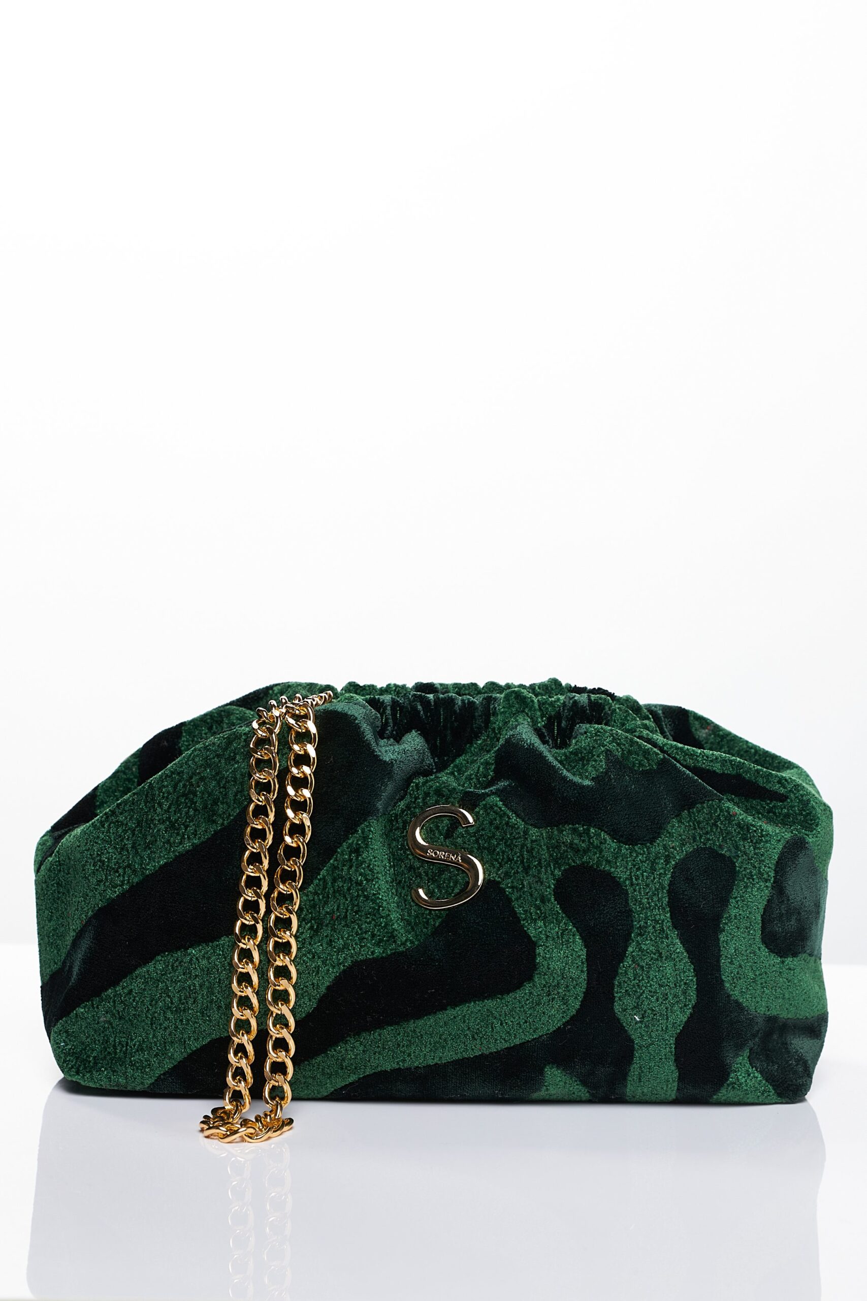 ANIMAL VELVET PETROL BUCKET BAG - Image 2
