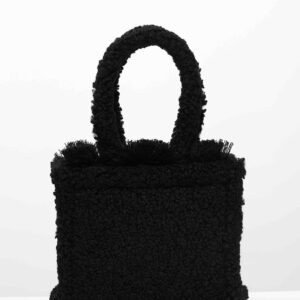 Alternative view of TEDDY BLACK MINI TOTE BAG