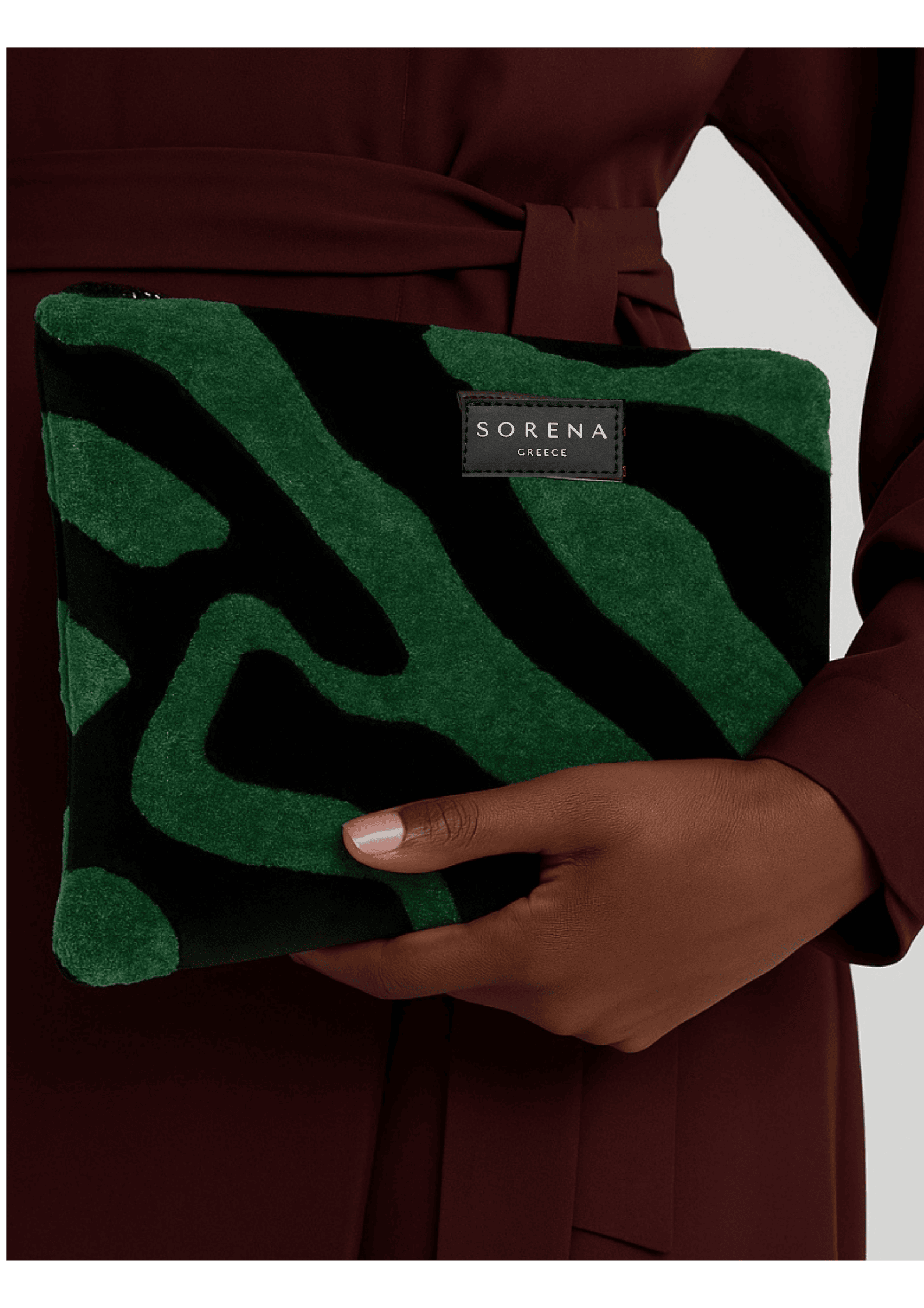 ANIMAL VELVET PETROL CLUTCH-SORENA
