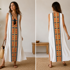 Nomad Tribal Maxi Dress
