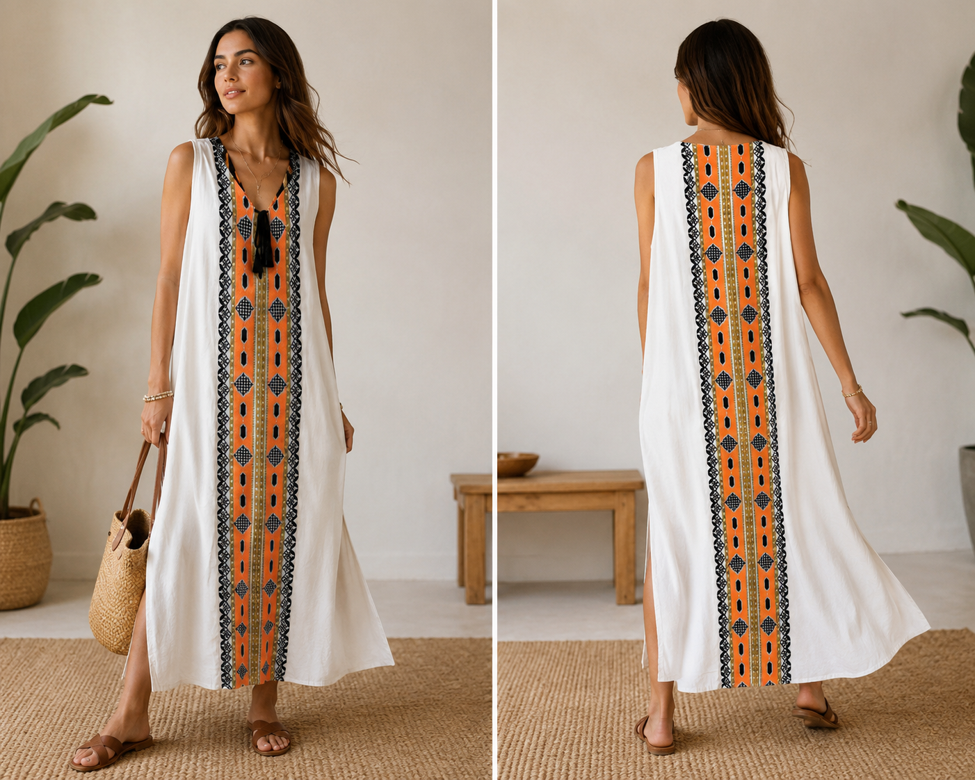 Nomad Tribal Maxi Dress