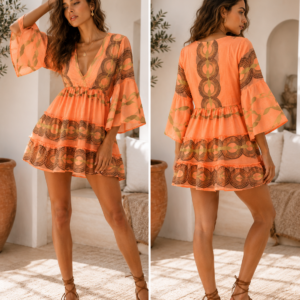 Sunset Glow Mini Dress